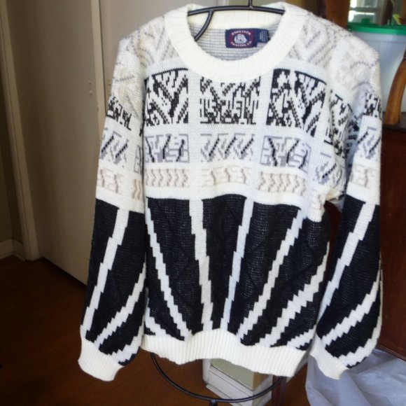 ASPETUCK TRADING CO MEN SWEATER MADE IN USA SZ LARGE NWOT - Picture 1 of 4